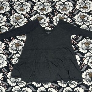 American Eagle Charcoal Long Sleeve Top
